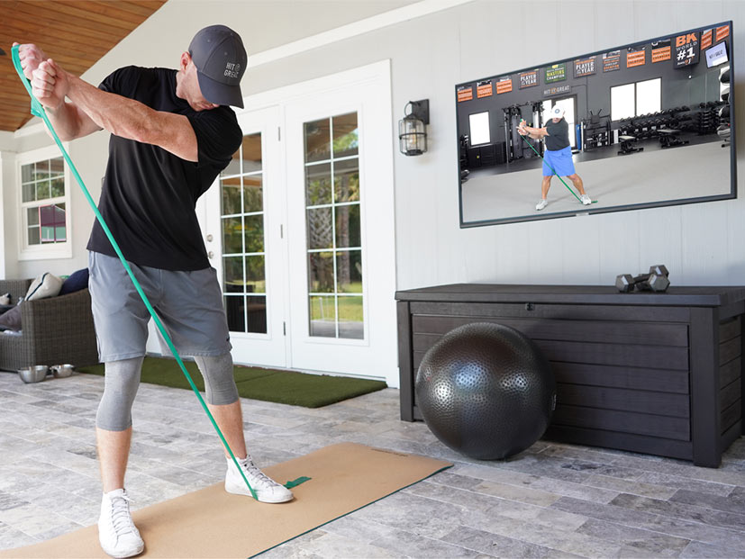 golf training at home